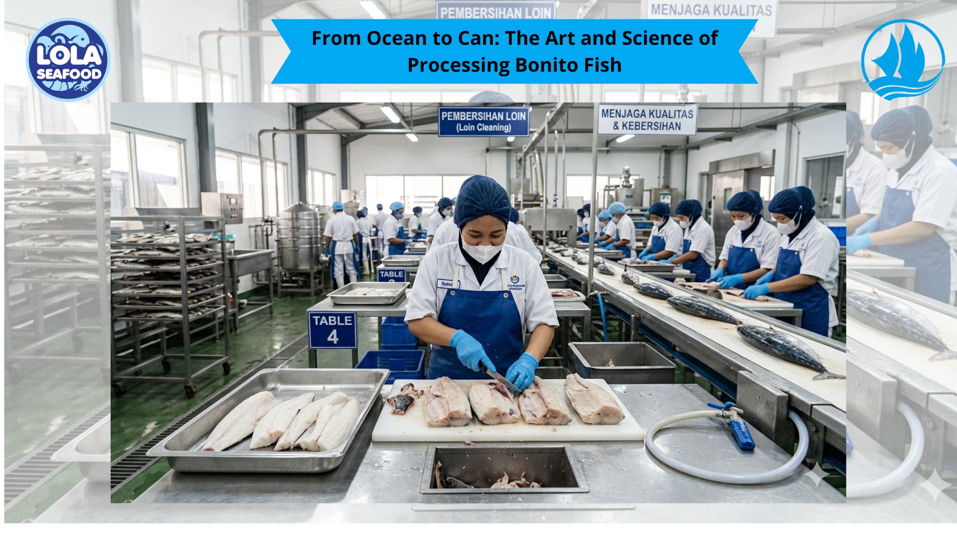 From Ocean to Can: The Art and Science of Processing Bonito Fish